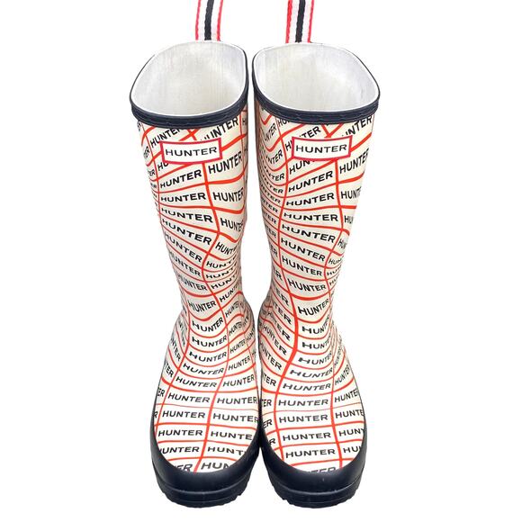 Hunter Women's Original Play Sonic Logo Tall Rain Boot Size US 5 - Picture 8 of 12